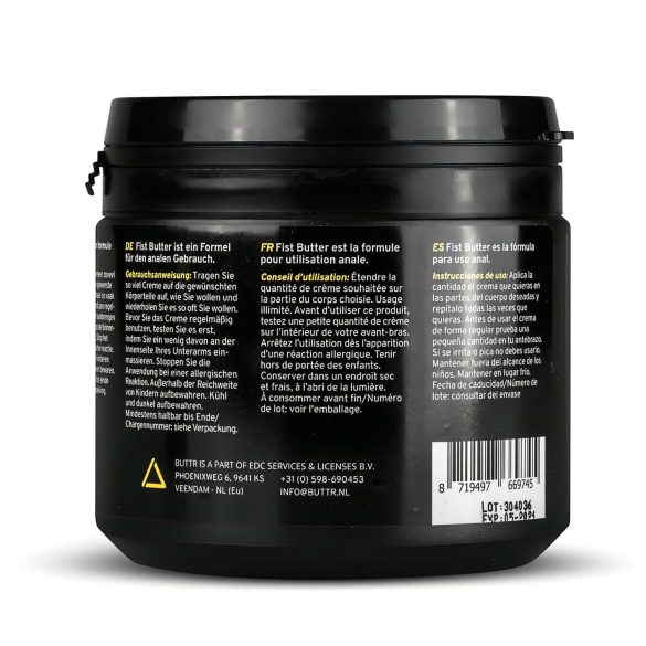 BUTTR - fisting lubrikant maslo - 500ml
