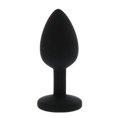   Najljubše vseh časov - vijolični silikonski analni dildo (črn)