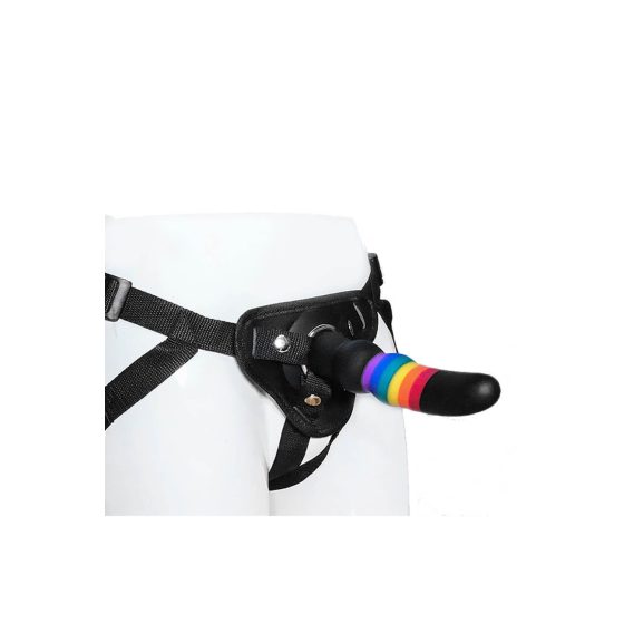Colorful Love - strap-on dildo (barvni)