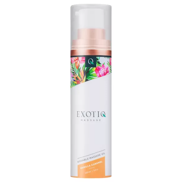 Exotiq - masažno olje z vonjem vanilije in karamele - 100 ml
