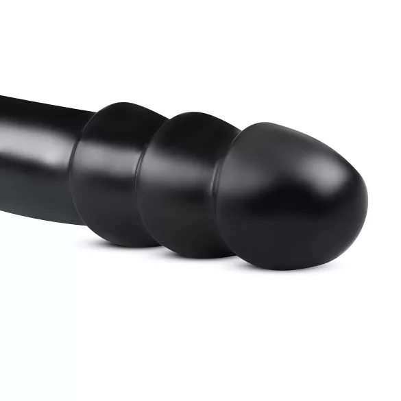 BUTTR Madbull Muzzl - dildo s priseskom - črna