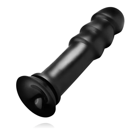 BUTTR Madbull Muzzl - dildo s priseskom - črna
