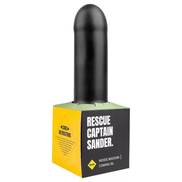 BUTTR - dildo s priseskom - črn