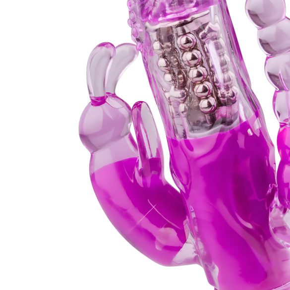 Easytoys Raving Rabbit - 3-kraki vibrator (roza)