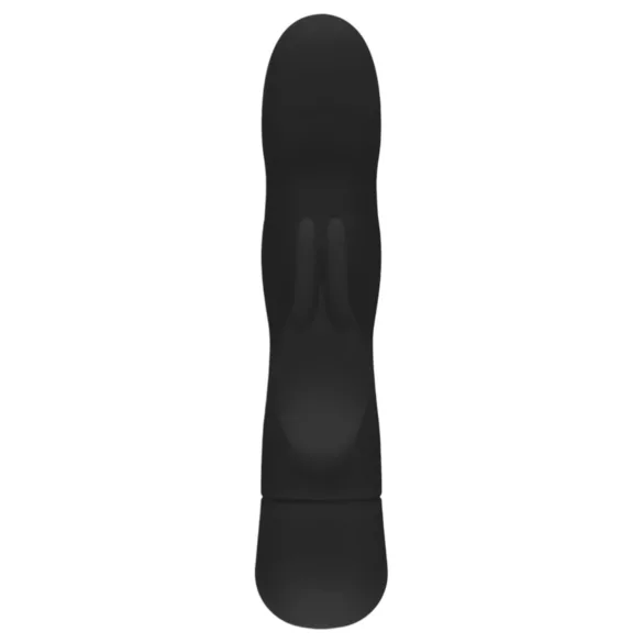 Easytoys Mad Rabbit - vibrator za točko G s stimulatorjem klitorisa - črn