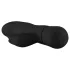 Easytoys Mad Rabbit - vibrator za točko G s stimulatorjem klitorisa - črn