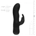 Easytoys Mad Rabbit - vibrator za točko G s stimulatorjem klitorisa - črn