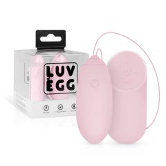 LUV EGG - radijsko vibrirajoče jajce za polnjenje (roza)