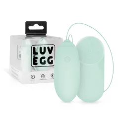   LUV EGG - vibracijsko jajce na daljinsko upravljanje - polnilno - zelena