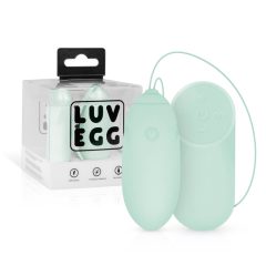 LUV EGG - radio vibrirajoče jajce za polnjenje (zeleno)