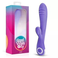   Good Vibes Only Fane Rabbit - vibrator zajček s klitoralnim nastavkom