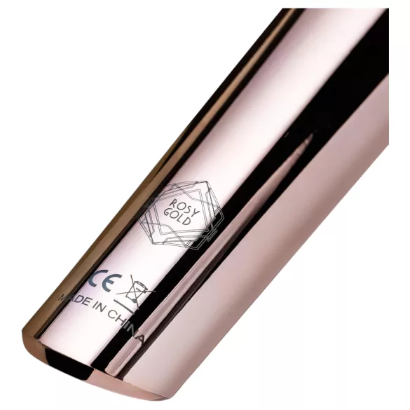 Rosy Gold - masažni vibrator z baterijo - rožnato zlata