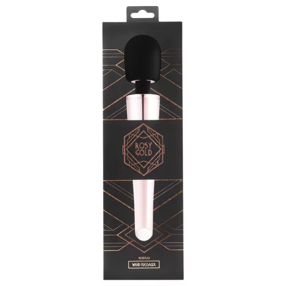 Rosy Gold - masažni vibrator z baterijo - rožnato zlata