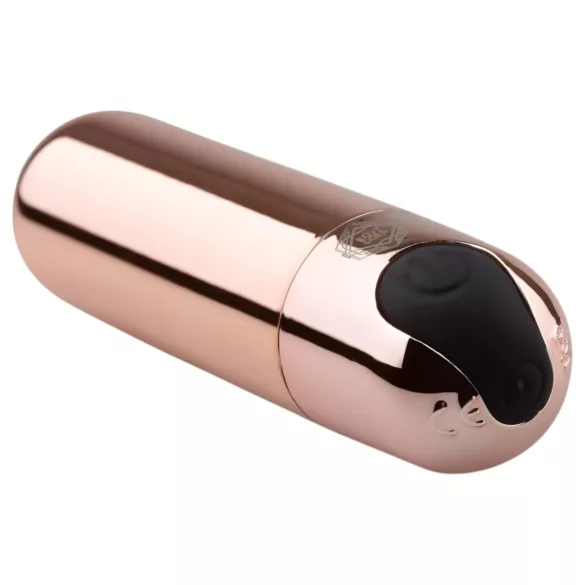 Rosy Gold - mini vibracijski stimulator - polnjenje USB - rožnato zlata