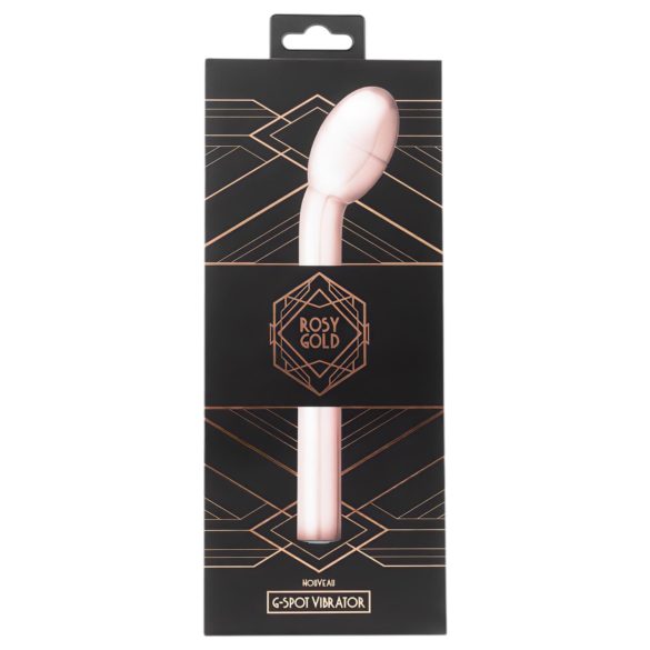 Rosy Gold - G-točka vibrator - polnjenje USB - rožnato zlata barva