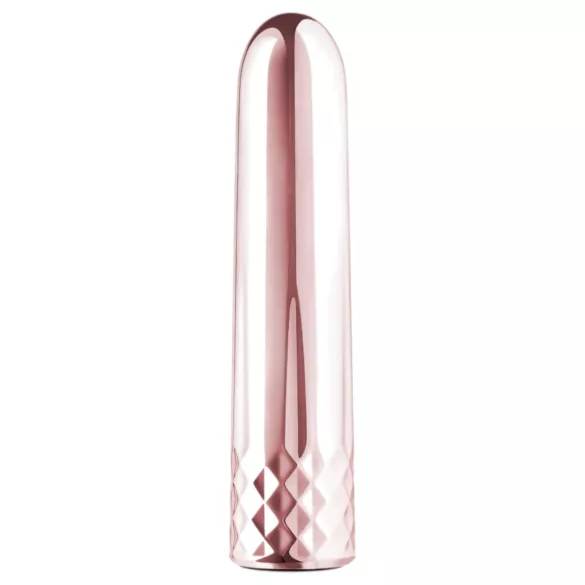 Rosy Gold Mini - mini vibrator na baterijo - roza zlata barva