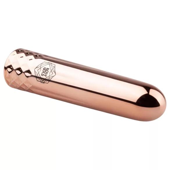 Rosy Gold Mini - mini vibrator na baterijo - roza zlata barva