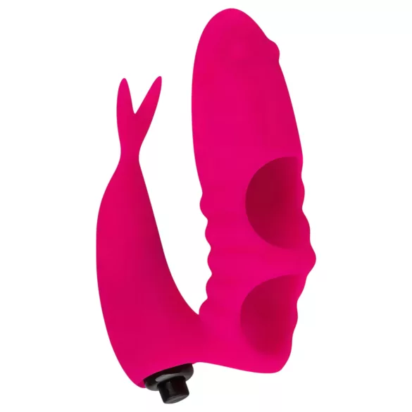 Easytoys Finger - prstni vibrator 2v1 - roza