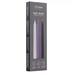 Sensual Hot Wax - BDSM sveča za telo - komplet 3 kos