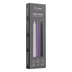 Sensual Hot Wax - komplet sveč za telo BDSM (3 kosi)