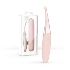   Senzi - vodoodporni klitorisni vibrator za polnjenje (svetlo roza)