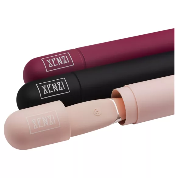 Senzi - klitoralni vibrator - polnjenje USB, vodoodporen - roza