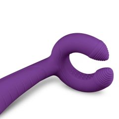   Easytoys Couple - vodoodporen vibrator za polnjenje (vijolična)