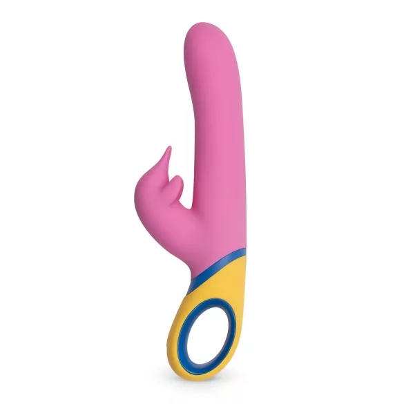 PMV20 Copy Dolphin - vibratorski stimulator s klitoralno ročko - roza