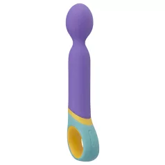 PMV20 - vibratorska masažna palica - polnilni - vijolična