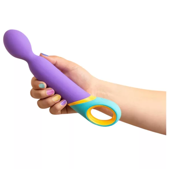 PMV20 - vibratorska masažna palica - polnilni - vijolična