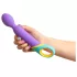 PMV20 - vibratorska masažna palica - polnilni - vijolična