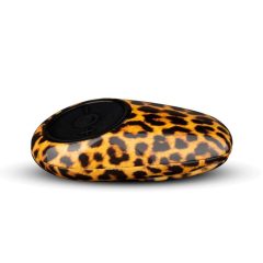   Panthra Tania - baterija, radio, vibracijske hlačke (leopardja črna)
