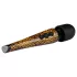 Panthra Shaka Wand - masažni vibrator na baterijo - leopard črna