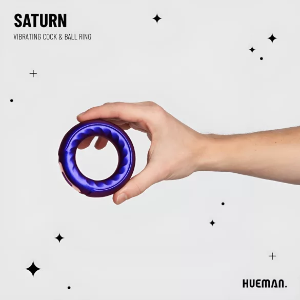 Hueman Saturn - vibracijski obroč za penis