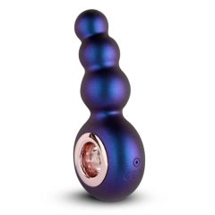   Hueman Outer Space - Analni vibrator s kroglicami za polnjenje (vijoličen)