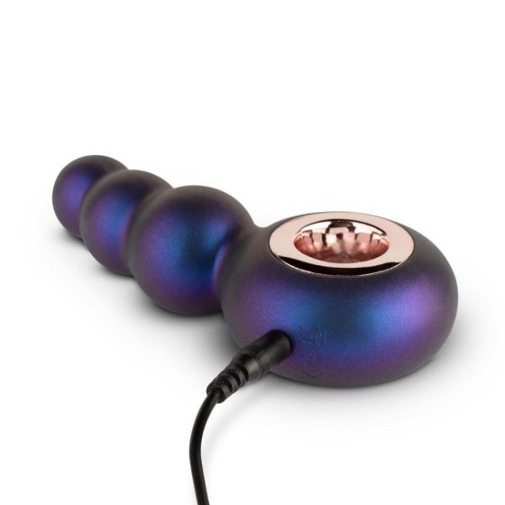 Hueman Outer Space - Analni vibrator s kroglicami za polnjenje (vijoličen)
