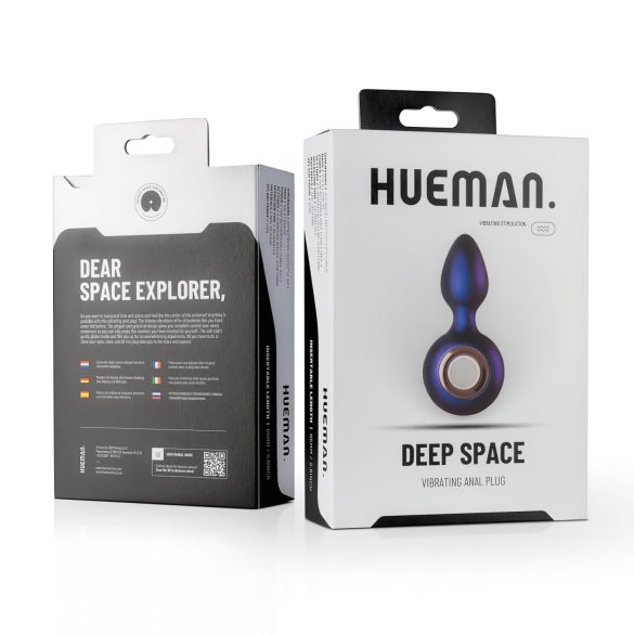 Hueman Deep Space - analni vibrator na baterije - vijoličen
