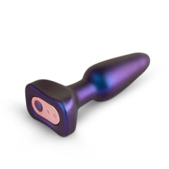   Hueman Space Force - vodoodporen analni vibrator na baterije (vijolična)