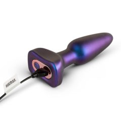   Hueman Space Force - vodoodporen analni vibrator na baterije (vijolična)