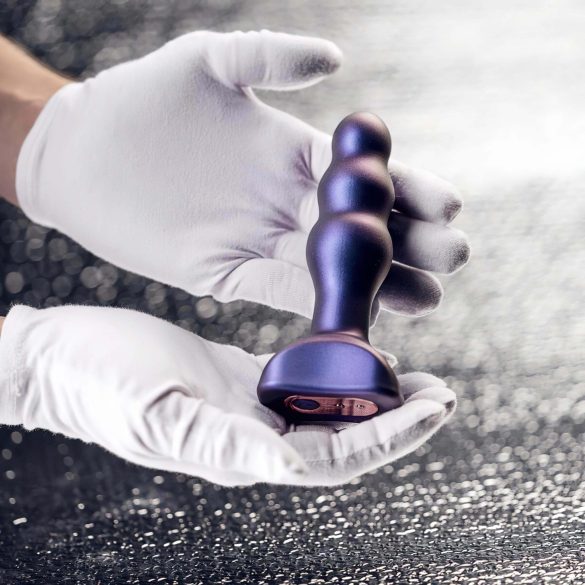 Hueman Space Inveder - analni vibrator na polnjenje - vodoodporen - vijoličen