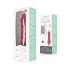 Easytoys Jelly Supreme - realistični vibrator (roza)