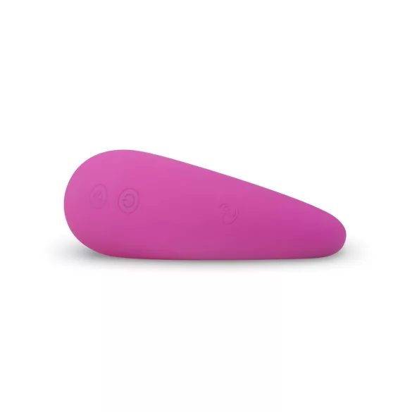 Easytoys - vibrator za klitoris - polnjenje USB, vodoodporen - roza