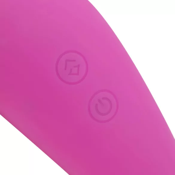 Easytoys - vibrator za klitoris - polnjenje USB, vodoodporen - roza