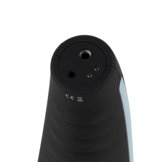 CRUIZR CP02 - rotacijski vibracijski masturbator z možnostjo polnjenja (črno-modra)