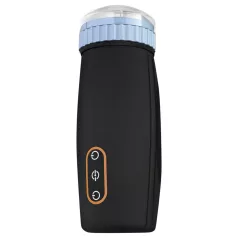   CRUIZR CM05 - moški masturbator z vibracijami in sesanjem - črno-modra