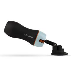   CRUIZR CM06 - Vibracijski masturbator z možnostjo polnjenja (črno-modri)