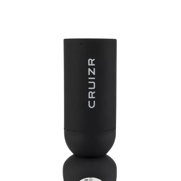 CRUIZR CS08 - samodejna akumulatorska črpalka za penis - črna/prozorna