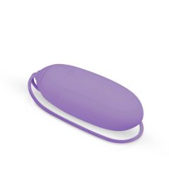   LUV EGG XL - radijsko vibrirajoče jajce za polnjenje (vijolično)