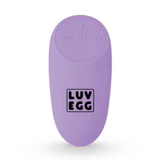 LUV EGG XL - radijsko vibrirajoče jajce za polnjenje (vijolično)