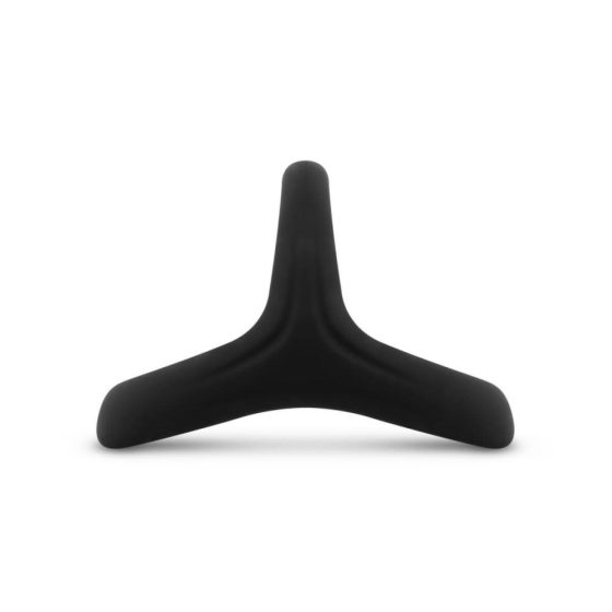 Easytoys Desire Ring - prilagodljiv obroček za penis in moda (črn)